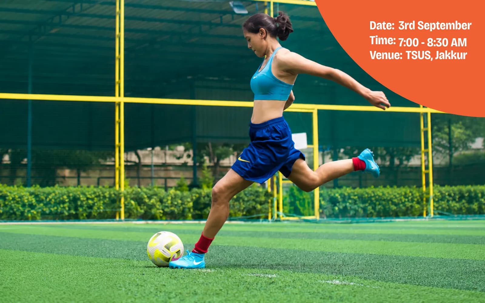 Bangalore Sisters Football Coaching Beginner Jakkur Banner