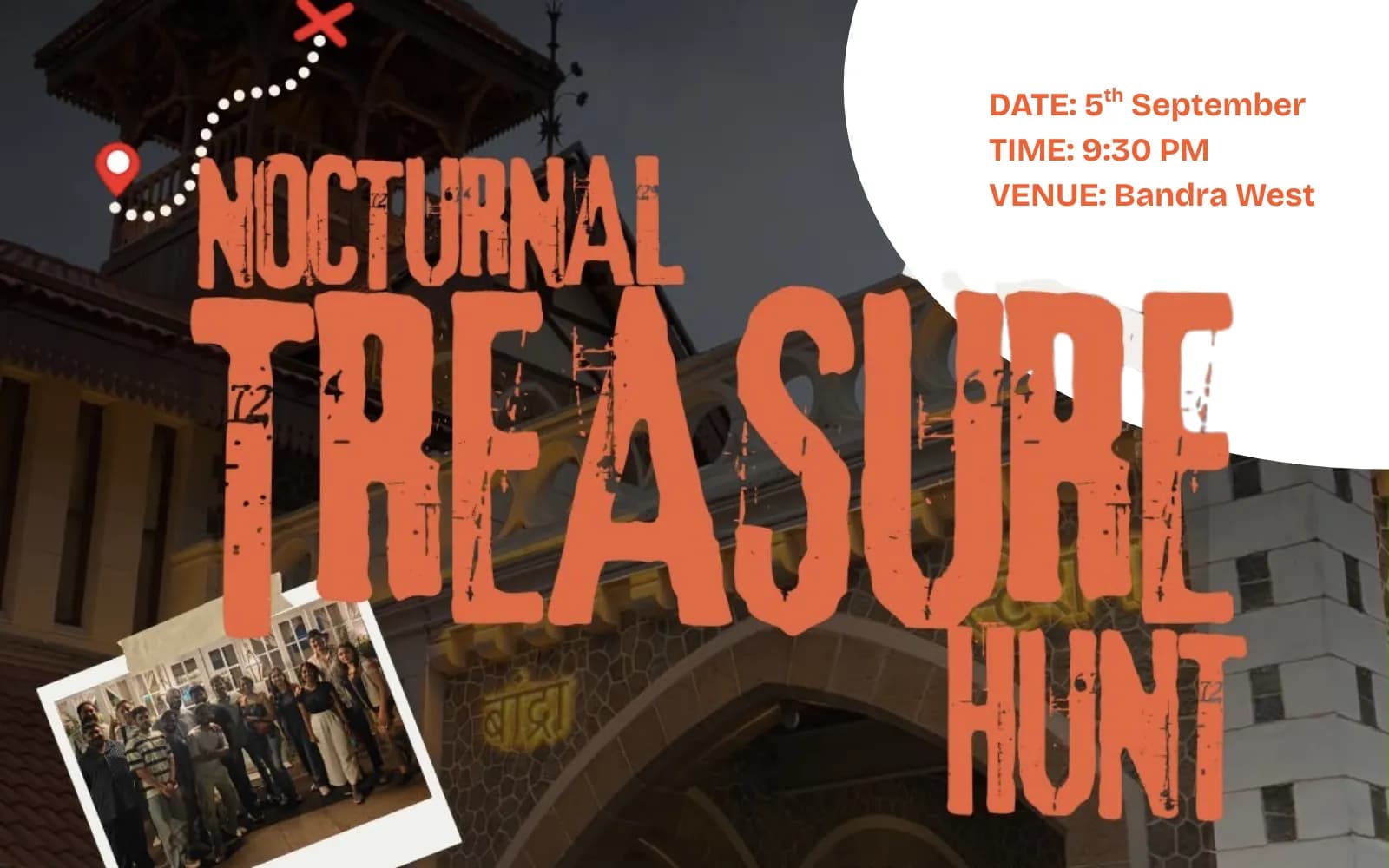 Treasure Hunt Banner Mumbai